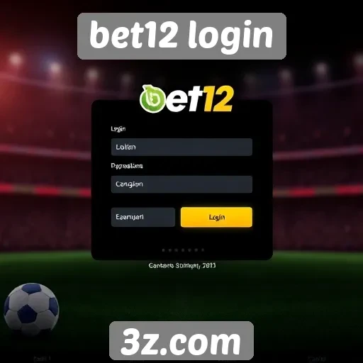 Mudanças na interface do bet12 login em 2025